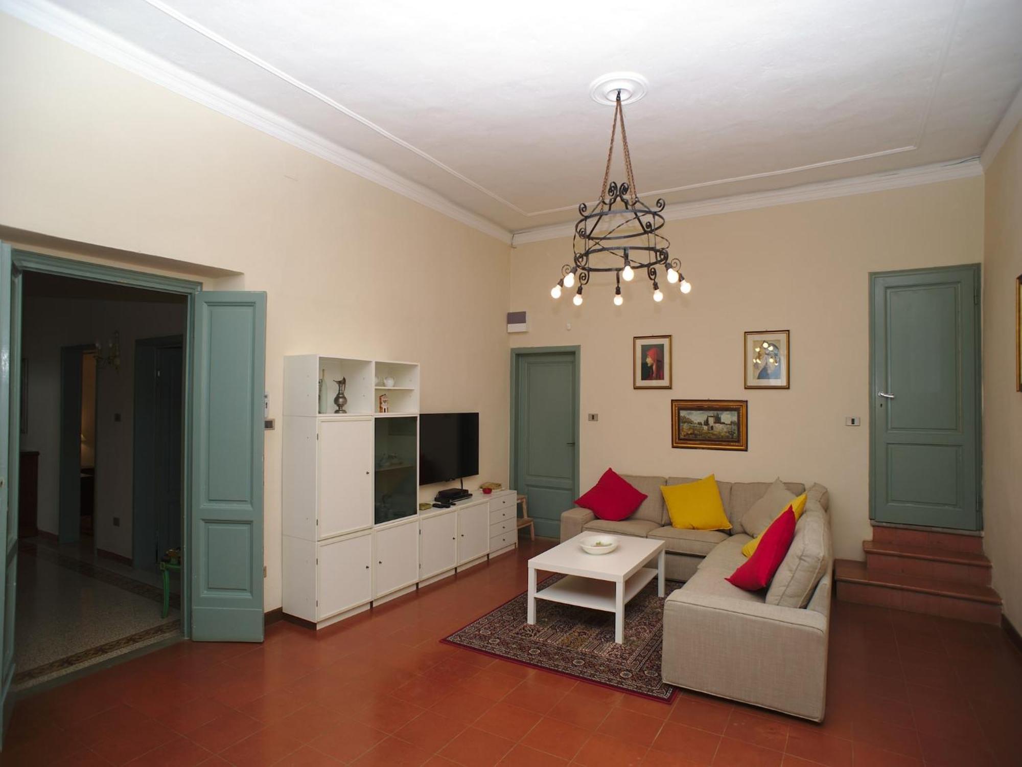 Lovely Holiday Home In Montefiridolfi With Hill View Extérieur photo